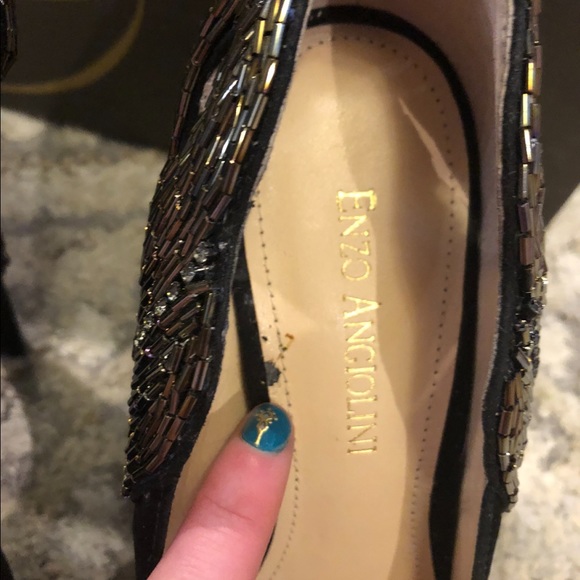 ENZO ANGIOLINI WOMEN'S BALADEVA PLATFORM PUMP HEELS size 7.5 - Picture 8 of 16